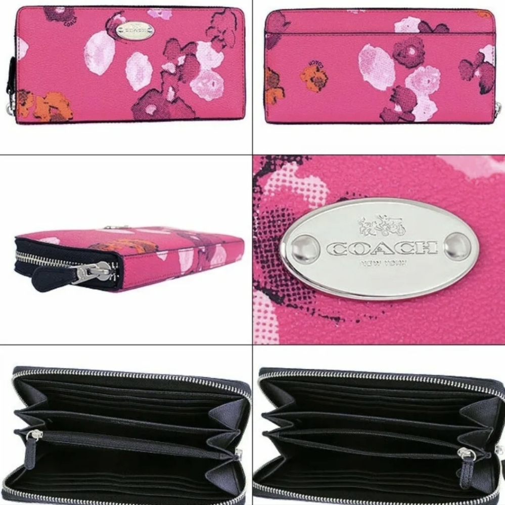 🌺 NWT Accordion Zipper Wallet